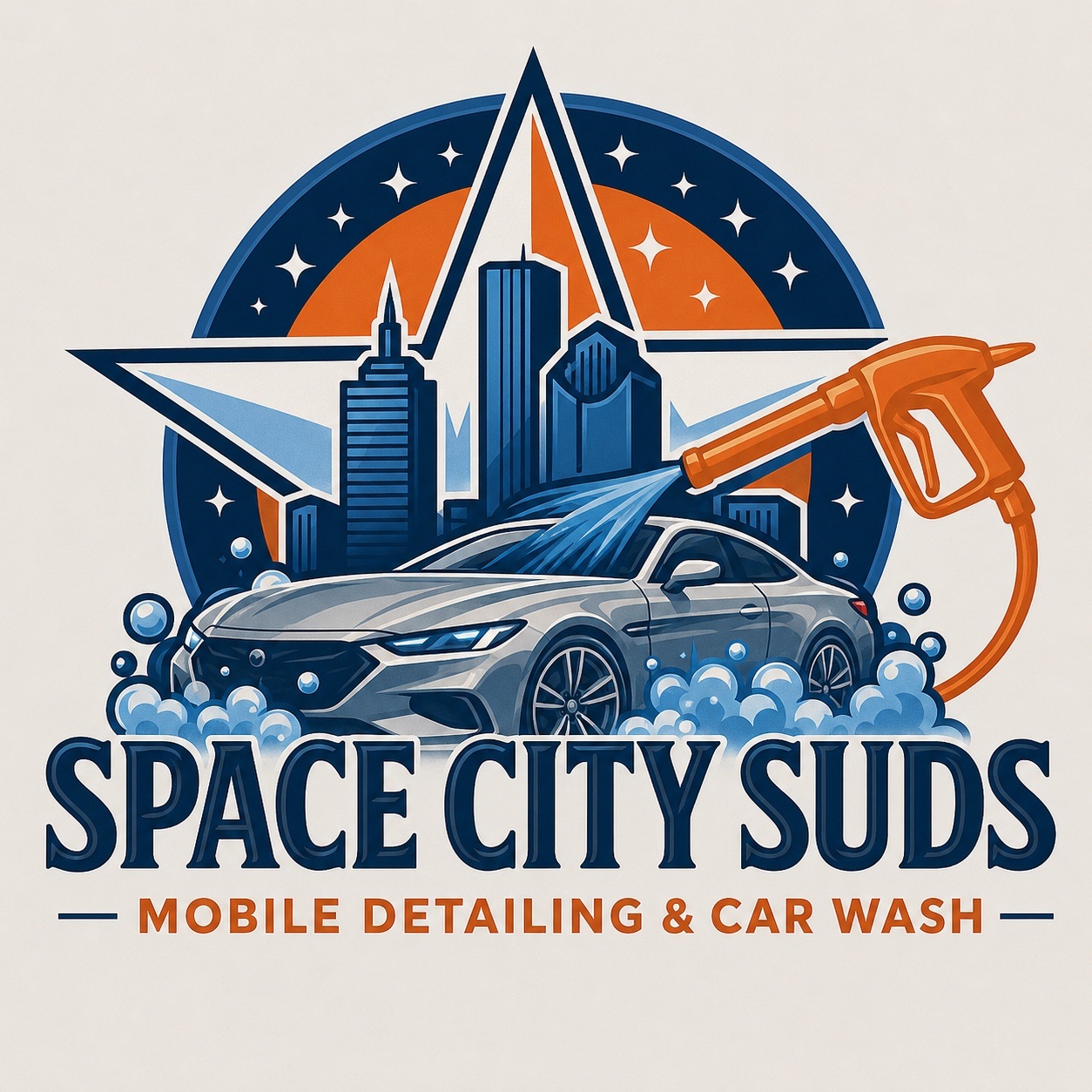 Space City Suds logo